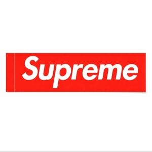 Supreme Red Logo Sticker
